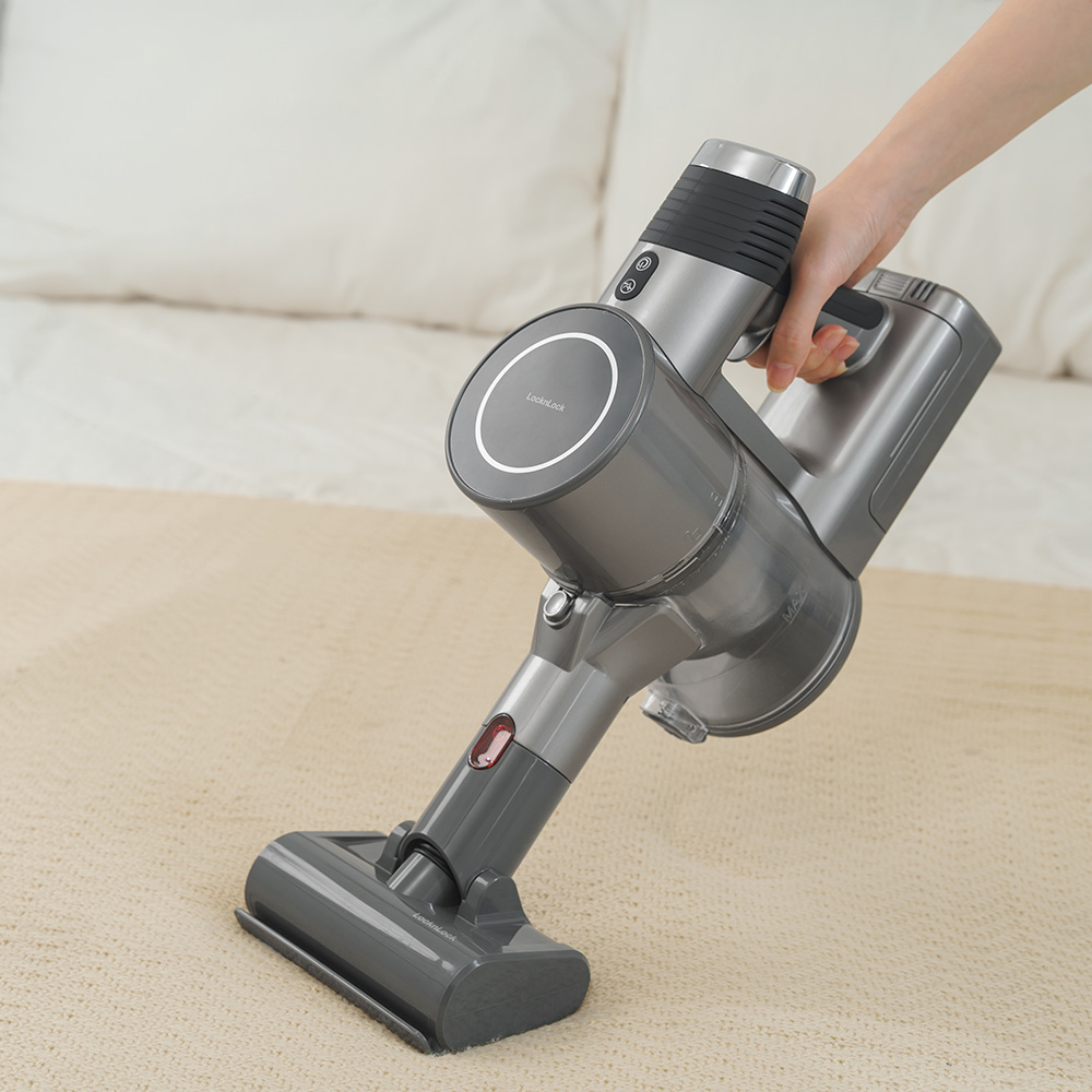 Máy Hút Bụi Không Dây Dùng Pin Sạc Locknlock Premium Cordless Vacuum Cleaner 220 - 240V, 50/60Hz, 350W, 500Ml, Màu Xám - ENV356GRY, , large image number 3